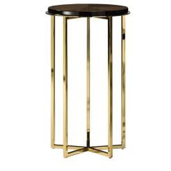 Tavolino alto Elliot Plus in oro*Black Tie Discount