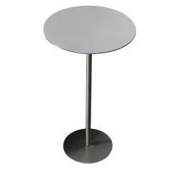 Tavolino Alto Ester Ardesia in Acciaio*mg12 by Monica Geronimi New