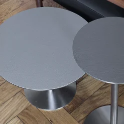 Tavolino Alto Ester Ardesia in Acciaio*mg12 by Monica Geronimi New