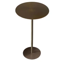 Tavolino Alto Ester Bronzo in Acciaio*mg12 by Monica Geronimi Discount