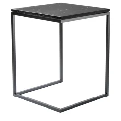 Tavolino alto nero Esopo di Antonio Saporito*V.L. Lavorazioni In Ferro Best