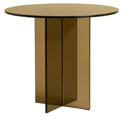 Tavolino Amami in vetro bronzato*Lebanto Hot