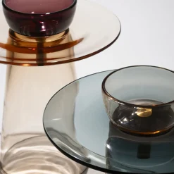 Tavolino Angel Mid-Low Rosé e Ametista*Purho