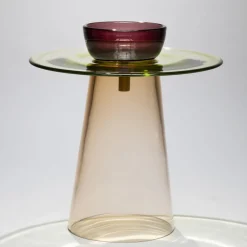 Tavolino Angel Mid-Low Rosé-Verde-Amehyst*Purho Hot