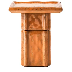 Tavolino Arancione Riva di Patricia Urquiola*Cimento Discount