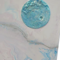 Tavolino azzurro e rosa*Cupioli