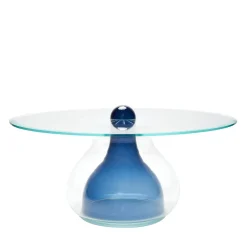 Tavolino Basso Miya Blu Avio - Collector's Edition di Elena Salmistraro*Cappellini