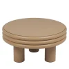 Tavolino basso rotondo Scala Beige*Giobagnara Discount