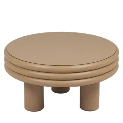 Tavolino basso rotondo Scala Beige*Giobagnara Discount