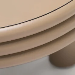 Tavolino basso rotondo Scala Beige*Giobagnara Discount