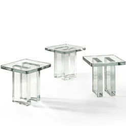 Tavolino Berg in Vetro di John Pawson*WonderGlass Online