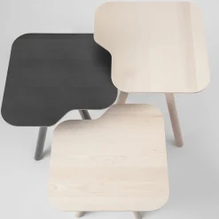 Tavolino bianco Aky di Emilio Nanni*TrabA' Best