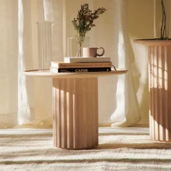 Tavolino Capitello Slim in frassino naturale*Dale Italia Clearance