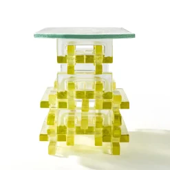 Tavolino Chain di Bethan Laura Wood*WonderGlass Outlet