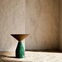 Tavolino Cino in marmo verde*Morelato Hot