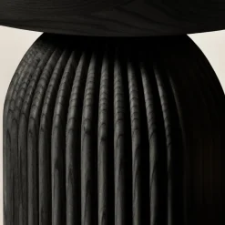 Tavolino Convesso in frassino nero*Dale Italia Sale