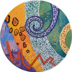 Tavolino Cromia in Ferro Multicolore #1*Cupioli Sale