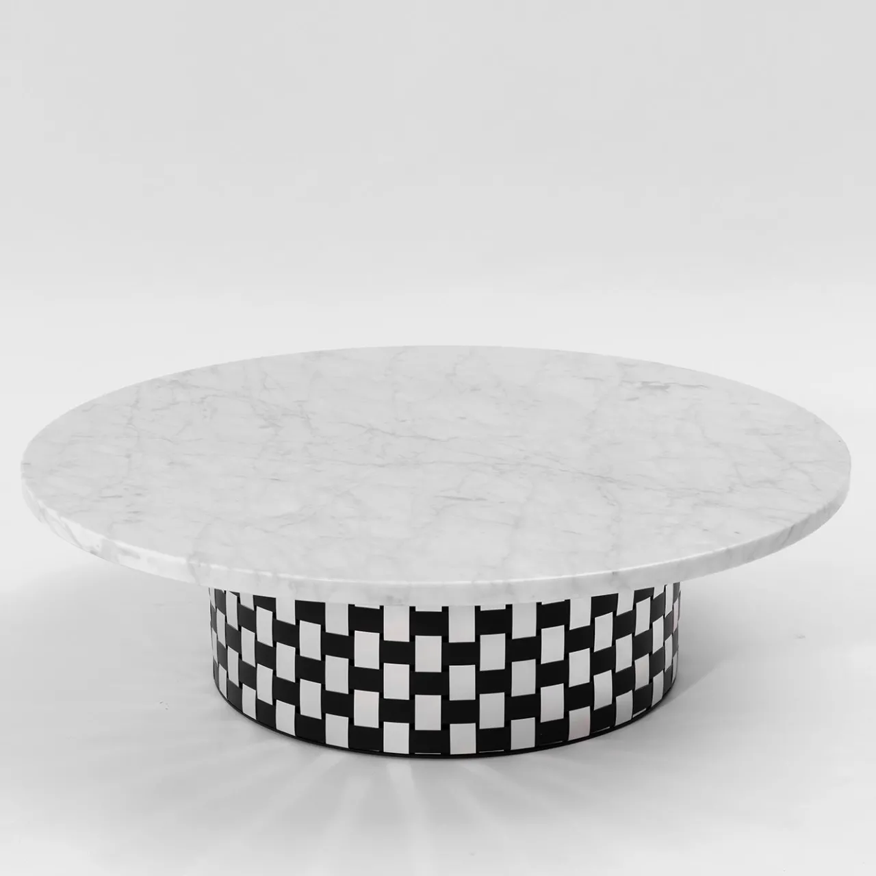 Tavolino da Caffè Bicolore Nero e Bianco Emera*Splot Design Best