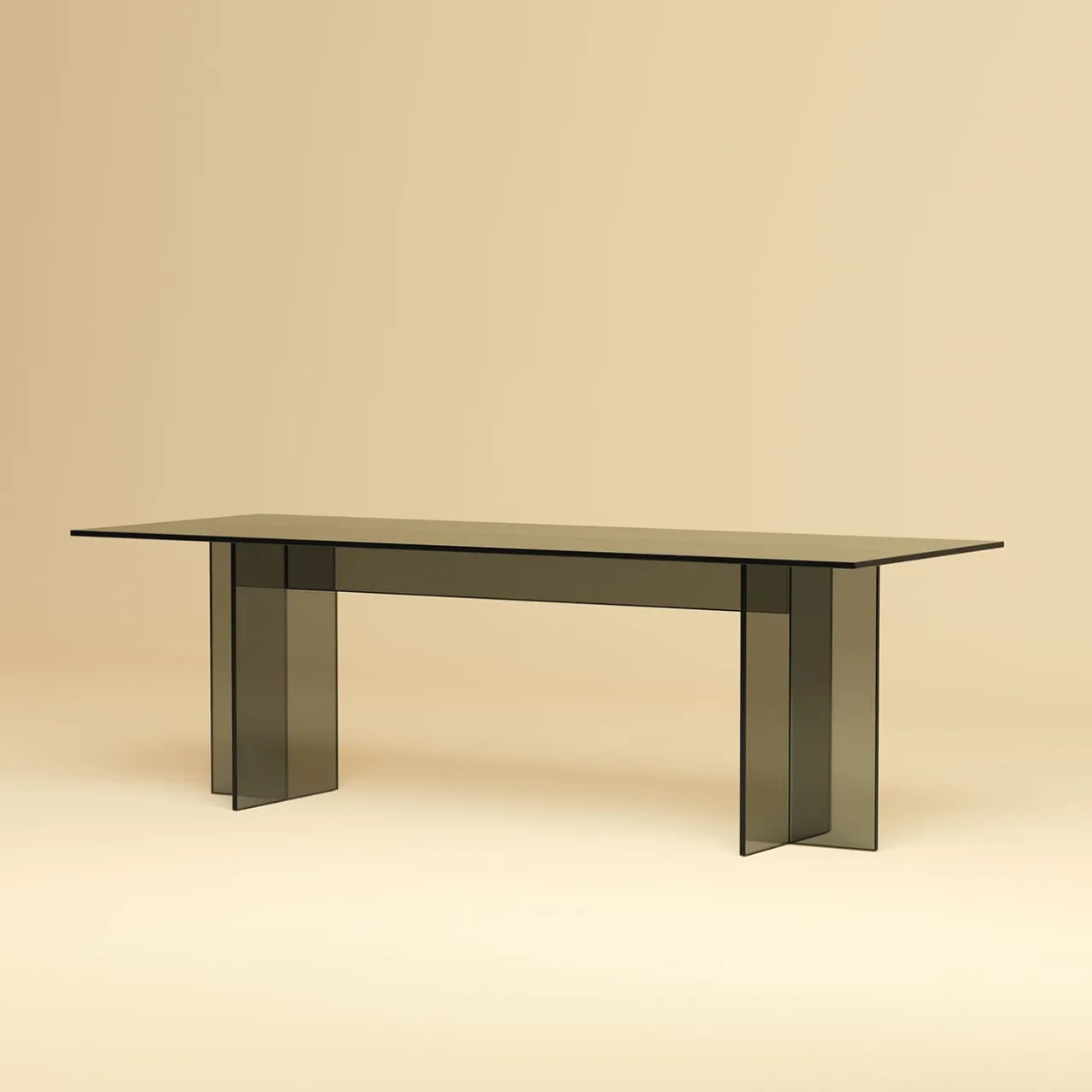 Tavolino da Caffè Noor in Vetro Fumé*Lebanto Hot