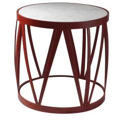 Tavolino da caffè per esterni Zig Zag in acciaio inox*Officina Ciani Hot