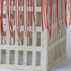 Tavolino da caffè rotondo Mimì in travertino*Chendù Hot