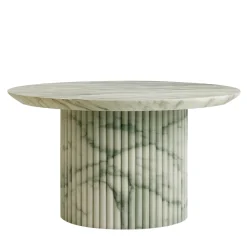 Tavolino da caffè Rullo in onice verde smeraldo di Ashley Gadeova*Giovannozzi Marmi Outlet