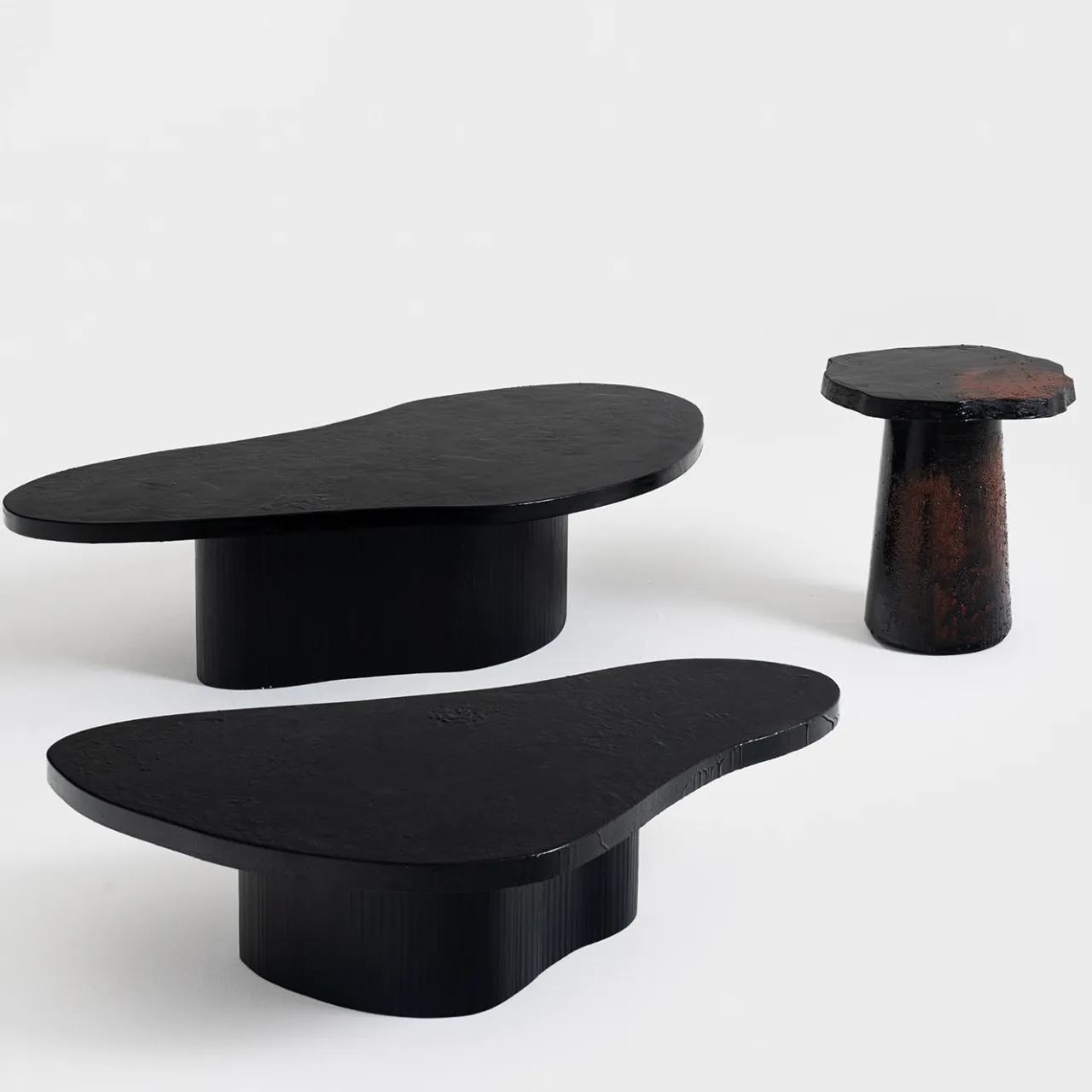 Tavolino da caffè Tessella Fbeta in legno nero*Delvis Unlimited Hot