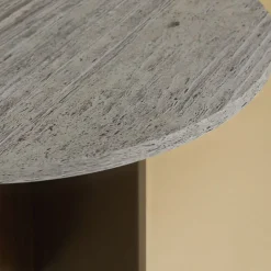 Tavolino da caffè Tinian Titanium Travertino e Durmast*Lebanto Hot