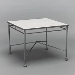 Tavolino da esterno Intreccio in acciaio inox*Officina Ciani Online