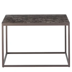 Tavolino Emperador in marmo scuro*Sitia Outlet