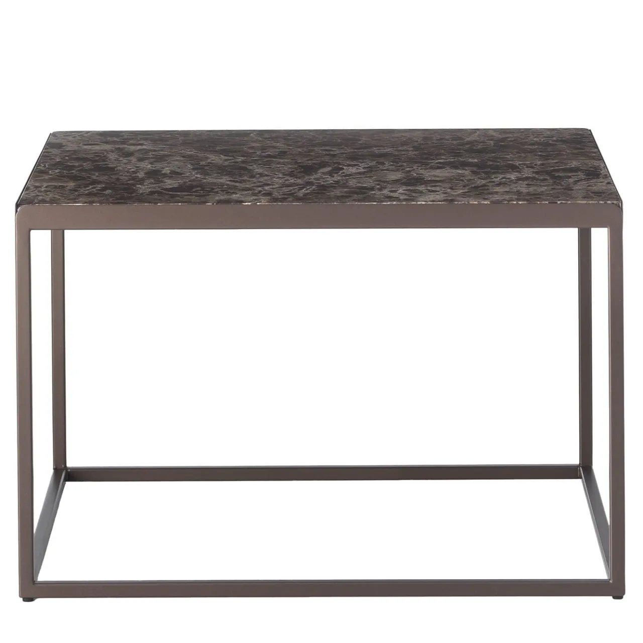 Tavolino Emperador in marmo scuro*Sitia Outlet