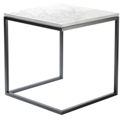 Tavolino Esopo in bianco e nero di Antonio Saporito*V.L. Lavorazioni In Ferro Hot