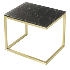 Tavolino Esopo nero e ottone di Antonio Saporito*V.L. Lavorazioni In Ferro Outlet