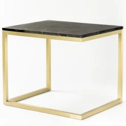 Tavolino Esopo nero e ottone di Antonio Saporito*V.L. Lavorazioni In Ferro Outlet