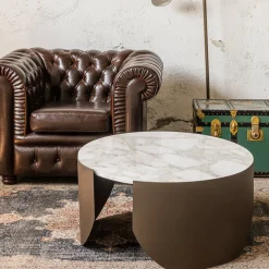 Tavolino Esteban*La Sartoria del Marmo by Lombardi Marmi