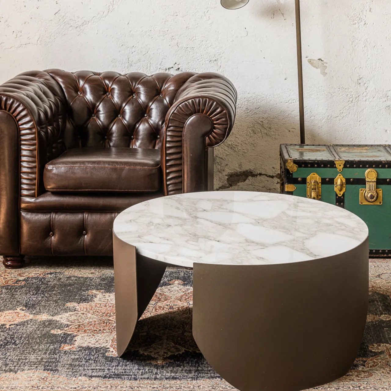 Tavolino Esteban*La Sartoria del Marmo by Lombardi Marmi