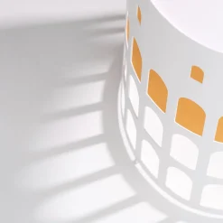 Tavolino Flavio bianco e oro*Gio Aio New