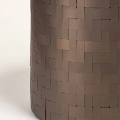 Tavolino Fulcrum in metallo marrone*Splot Design Hot