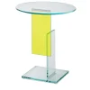 Tavolino giallo Don Gerrit di Jean-Marie Massaud*Glas Italia Discount