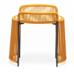 Tavolino giallo rotondo Altana di Antonio De Marco*Chairs & More