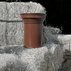 Tavolino in Alluminio Chocolate Opaco*Caspal Discount