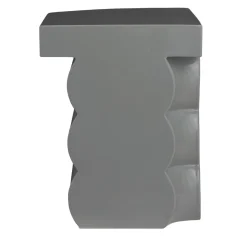 Tavolino in ceramica grigia Isola A di Zaven*Bitossi Ceramiche