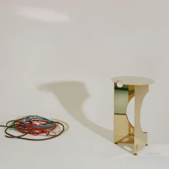 Tavolino in ottone lucido*Nita Sale