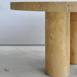 Tavolino in travertino beige Cuddle*Pietro Franceschini Discount