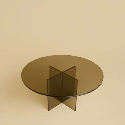 Tavolino in vetro bronzato Aka*Lebanto Sale