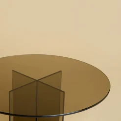 Tavolino in vetro bronzato Aka*Lebanto Sale