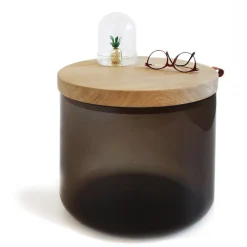 Tavolino in vetro fumé Tea*Durame