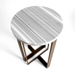 Tavolino Linea Fata in Marmo Grigio*Splot Design Online