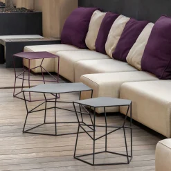 Tavolino medio in ferro colore liquirizia*Sesia&Co. Hot