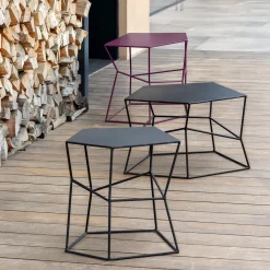 Tavolino medio in ferro colore liquirizia*Sesia&Co. Hot